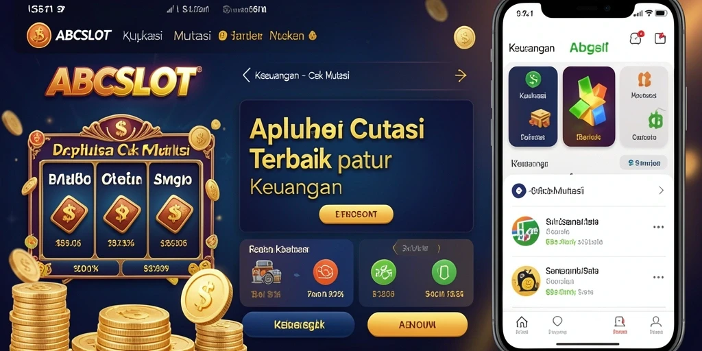 Tampilan antarmuka ABCSLOT yang simpel dan fungsional.