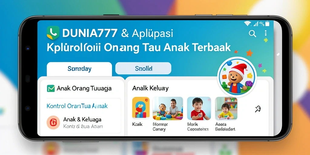 Antarmuka DUNIA777 menampilkan pengaturan kontrol orang tua yang sederhana dan jelas.