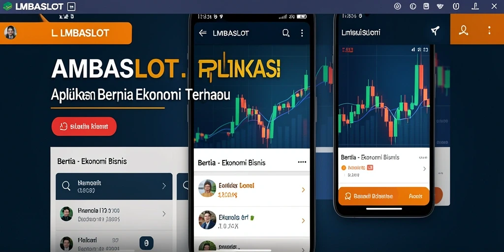 Antarmuka LMBASLOT yang sederhana dan informatif untuk pengguna Ekonomi Bisnis.